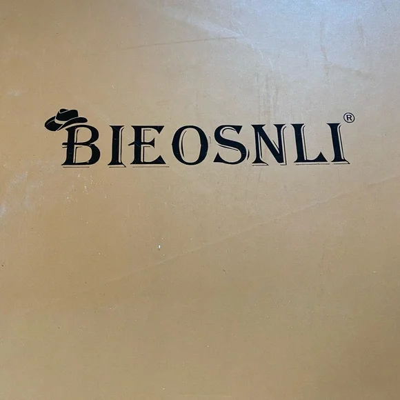 Brand New Bieosnli White Cowboy Cowgirl Boots Size 7 - Picture 9 of 9